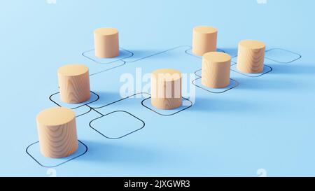 Hierarchy Organization Structure Position Chart Concept Stock Photo - Alamy
