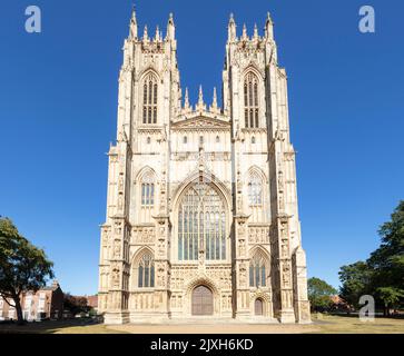 Beverley Minster or the parish Church of Saint John and Saint Martin Beverley Yorkshire East Riding of Yorkshire England UK GB Europe Stock Photo