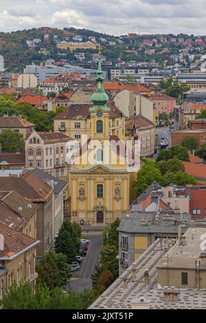 Catholic Church Our Lady of the Snows Parish Blood Chapel in Buda Stock Photo