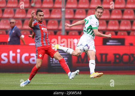 Cremona, Italy. 04th Sep, 2022. Kristian Thorstvedt (US Sassuolo) during US Cremonese vs US Sassuolo, italian soccer Serie A match in Cremona, Italy, September 04 2022 Credit: Independent Photo Agency/Alamy Live News Stock Photo