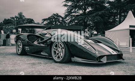 De Tomaso P72, at the Salon Privé Concours d’Elégance held at Blenheim Palace on the 4th September 2022. Stock Photo