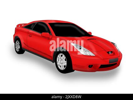 A Toyota Celica GT (T23) Stock Photo