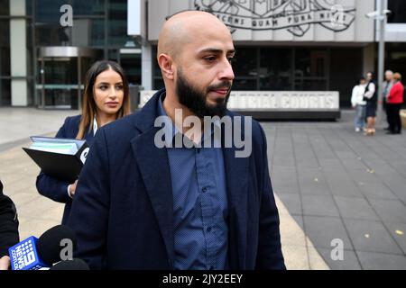 Rafi Noori leaves Parramatta District Court in Sydney, Thursday, June ...