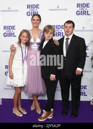 Summer North and Gryffin Morrison arrive during the World Premiere of ...