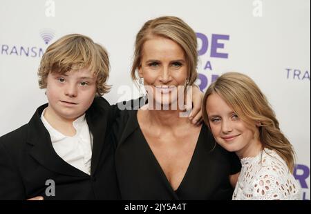 Summer North and Gryffin Morrison arrive during the World Premiere of ...