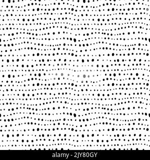 Seamless pattern with small dots or dashes. Stock Vector