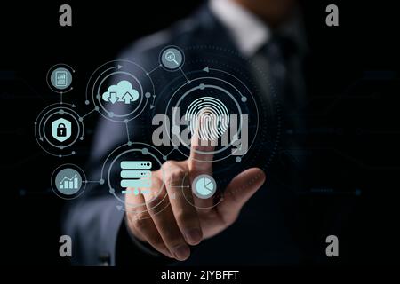 Change management in digital transformation, internet of things new technologies. Big data and business process strategy, operations automation, custo Stock Photo