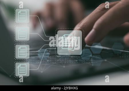 Online documentation database and process document electronic ...