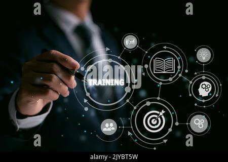 Technology Concepts for Business Internet Technology Webinar Skills E-learning Business Internet Technology Concepts. Stock Photo