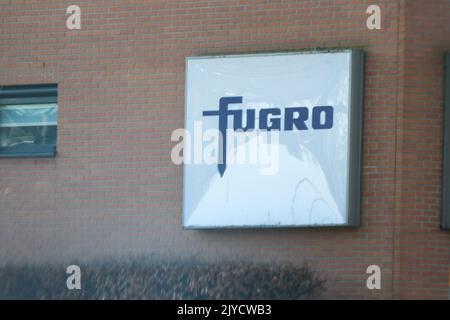 Office of the geo data and analysis specialist Fugro in Leidschendam in the Netherlands Stock Photo