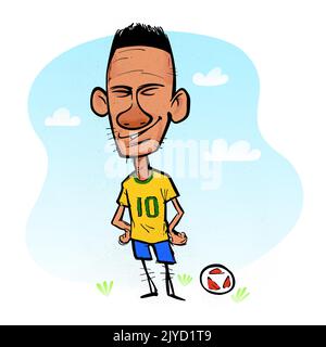 Neymar Cut Out Stock Images & Pictures - Alamy