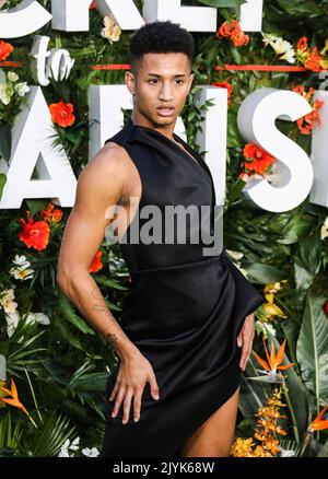 London, UK. 07th Sep, 2022. Tyreece attends the world premiere of Ticket To Paradise at Odeon Luxe Leicester Square in London. (Photo by Brett Cove/SOPA Images/Sipa USA) Credit: Sipa USA/Alamy Live News Stock Photo