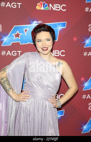 LOS ANGELES - SEP 6: Aubrey Burchell at the America's Got Talent Season ...