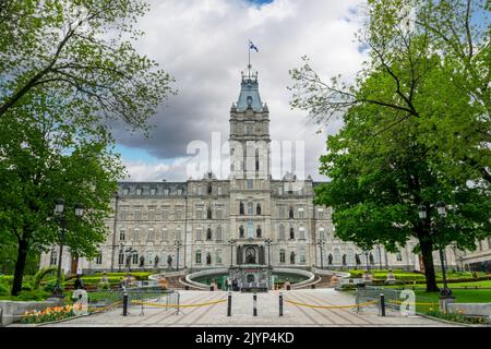 Quebec parliament in Quebec City, Canada Stock Photo
