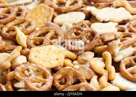 Party cookies with different sorts Stock Photo