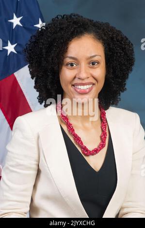 Official portrait of Melanie Roussell, Assistant Secretary for Public ...
