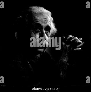 Albert Einstein (1879 - 1955). January 01, 1948. (Photo by National Gallery of Australia). Stock Photo