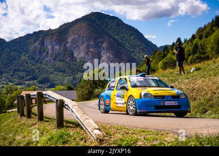 Décalcomanies 1/43 Renault Clio Barbe Rallye Mont Blanc 2007 - Planche De Décoration Neuve