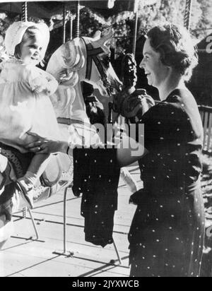 Princess Margaretha - Sweden (Foreign Royalty). August 17, 1936. (Photo by The Associate Press Photo) Stock Photo