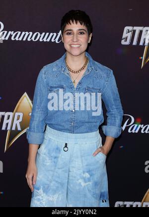 Los Angeles, USA. 08th Sep, 2022. Melissa Navia arrives at The Star Trek Celebration Red Carpet held at The Skirball Cultural Center in Los Angeles, CA on Thursday, September 8, 2022 . (Photo By Juan Pablo Rico/Sipa USA) Credit: Sipa USA/Alamy Live News Stock Photo