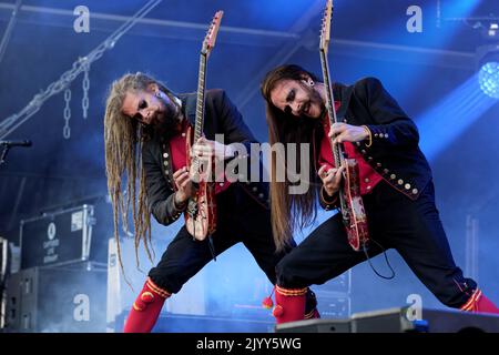 AVATAR  HELLFEST, Clisson, FRANCE, 16/06/2017 Florent 'MrCrash' B. Stock Photo