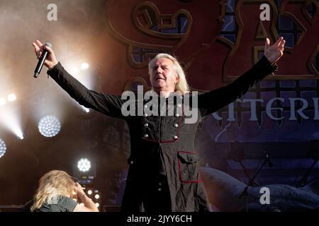 SAXON  HELLFEST, Clisson, FRANCE, 17/06/2017 Florent 'MrCrash' B. Stock Photo