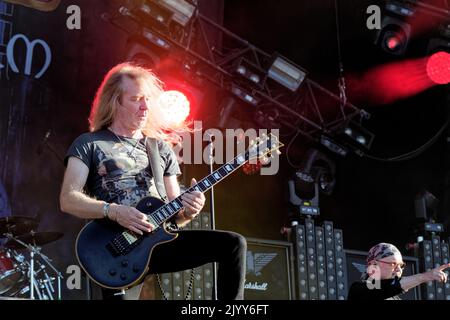 SAXON  HELLFEST, Clisson, FRANCE, 17/06/2017 Florent 'MrCrash' B. Stock Photo