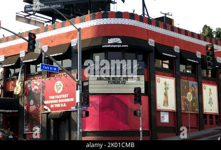 West Hollywood, California, USA 8th September 2022 Singer Yungblud Concert Marquee at The Whisky A Go Go on September 8, 2022 in West Hollywood, California, USA. Photo by Barry King/Alamy Stock Photo Stock Photo