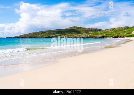 Huisinis beach on Isle of Harris, Scotland, UK Stock Photo