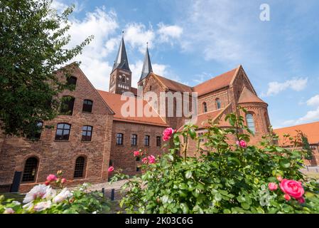 Jerichow Monastery, considered the oldest brick building in Germany, Jerichow, Saxony-Anhalt, Germany Stock Photo