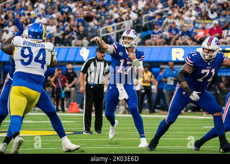 INGLEWOOD, CA - SEPTEMBER 08: Los Angeles Rams safety Quentin Lake (37)  during the Buffalo Bills game versus the Los Angeles Rams on September 8,  2022, at Sofi Stadium in Inglewood, CA. (