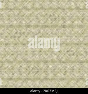 Green Forest Marl Seamless Pattern. Textured Woodland Weave for