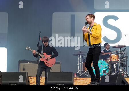 KAISER CHIEFS  SZIGET, Budapest, HUNGARY, 15/08/2016 Florent 'MrCrash' B. Stock Photo