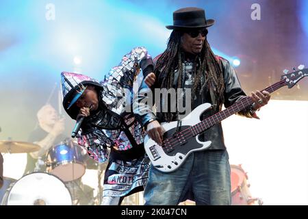 SKUNK ANANSIE SZIGET, Budapest, HUNGARY, 10/08/2016 Florent 'MrCrash' B. Stock Photo