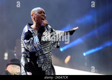 SKUNK ANANSIE SZIGET, Budapest, HUNGARY, 10/08/2016 Florent 'MrCrash' B. Stock Photo