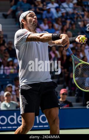 Matteo errettini at the 2022 US Open. Stock Photo