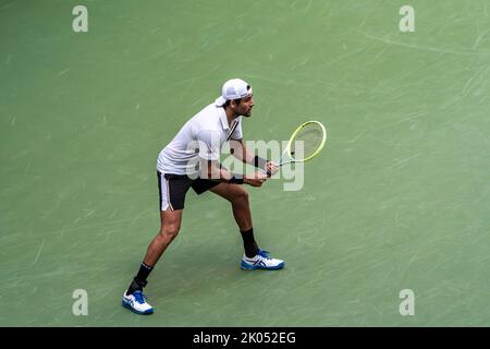 Matteo errettini at the 2022 US Open. Stock Photo