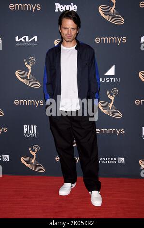 North Hollywood, Ca, USA. 9th Sep 2022, North Hollywood, Ca, USA. 9th Sep 2022, Sebastian Stan arriving to the Television Academy's Performers Nominee Celebration held at the Television Academy in North Hollywood, CA on September 9, 2022. © OConnor / AFF-USA.com Credit: AFF/Alamy Live News Stock Photo