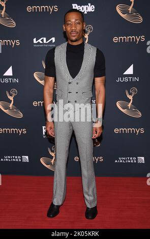 North Hollywood, Ca, USA. 9th Sep 2022, North Hollywood, Ca, USA. 9th Sep 2022, Tyler James Williams arriving to the Television Academy's Performers Nominee Celebration held at the Television Academy in North Hollywood, CA on September 9, 2022. © OConnor / AFF-USA.com Credit: AFF/Alamy Live News Stock Photo