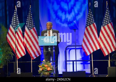 Activities at the National League of Cities Congressional City Conference, Marriott Wardman Park Hotel, Washington, D.C., with First Lady Michelle Obama, HUD Deputy Secretary Ron Sims among the speakers. Stock Photo