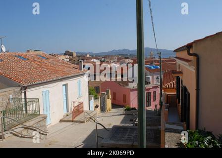 La Maddalena, case Stock Photo - Alamy