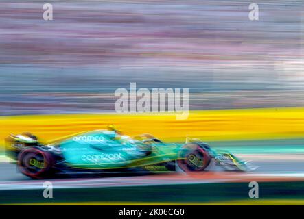 09.09.2022, Autodromo Nazionale di Monza, Monza, FORMULA 1 PIRELLI GRAN PREMIO D'ITALIA 2022 ,im Bild Sebastian Vettel (DEU), Aston Martin Aramco Cogn Stock Photo