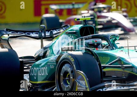 09.09.2022, Autodromo Nazionale di Monza, Monza, FORMULA 1 PIRELLI GRAN PREMIO D'ITALIA 2022 ,im Bild Sebastian Vettel (DEU), Aston Martin Aramco Cogn Stock Photo