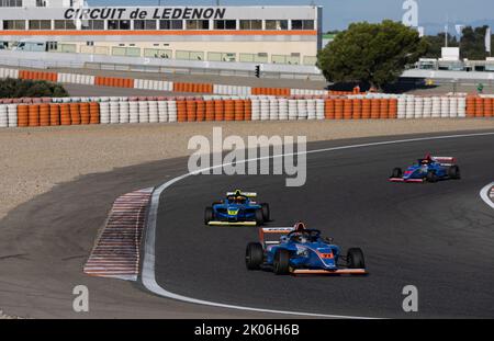 27 PIERRE Edgar (fra), Formule 4 - Mygale Genération 2, action during the 5th round of the Championnat de France FFSA F4 2022, from September 11 to 13 on the Circuit de Lédenon in Lédenon, France - Photo Marc de Mattia / DPPI Stock Photo