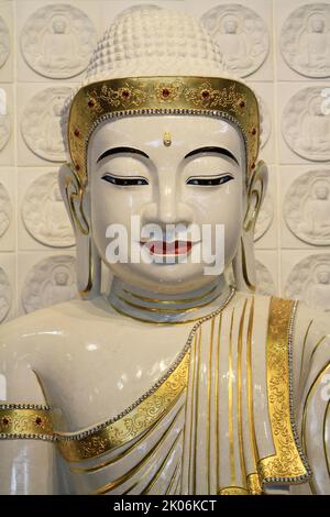 Buddha. Fo Guang Shan temple the biggest buddhist temple in Europe. Bussy-Saint-George. Seine-et-Marne. France. Europe. Stock Photo
