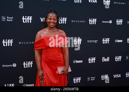 Toronto, Canada. 9th Sep 2022. Siyamthanda Makakane attends 2022 Toronto International Film Festival - 'The Woman King' Premiere Credit: Sharon Dobson/Alamy Live News Stock Photo