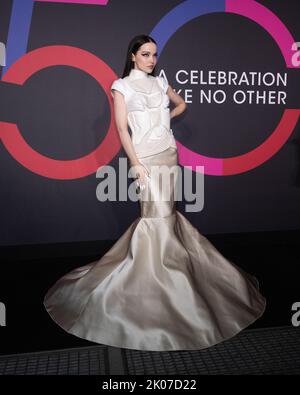 New York, United States. 09th Sep, 2022. ……arrive at the Bloomingdale's and Harper's BAZAAR fête at Bloomingdale's in New York, NY, on Friday, September 9th, 2022. Photo by Gabriele Holtermann/UPI Credit: UPI/Alamy Live News Stock Photo
