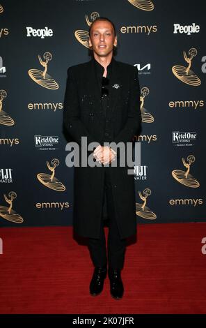 NORTH HOLLYWOOD, CA - SEPTEMBER 9: Jamie Campbell Bower at the Television Academy Emmy Nominee Celebration ahead of the 74th Emmy Awards at Television Academy on September 9, 2022 in Los Angeles, California. Credit: Faye Sadou/MediaPunch Stock Photo