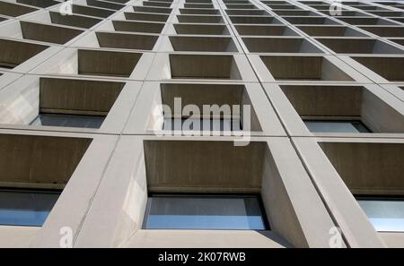 Select views: Exterior, HUD headquarters--Robert C. Weaver Federal Building, Washington, D.C.. Stock Photo