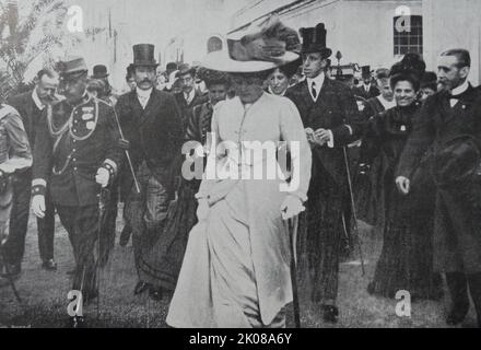 https://l450v.alamy.com/450v/2k08a6y/dona-victoria-eugenie-julia-ena-of-battenberg-24-october-1887-15-april-1969-was-queen-of-spain-as-the-wife-of-king-alfonso-xiii-from-their-marriage-on-31-may-1906-until-14-april-1931-when-the-spanish-second-republic-was-proclaimed-2k08a6y.jpg